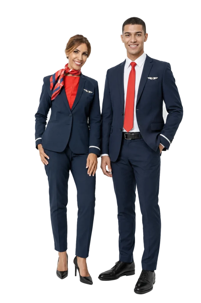 Uniformes pour aérien — Hawaii Uniformes Paris