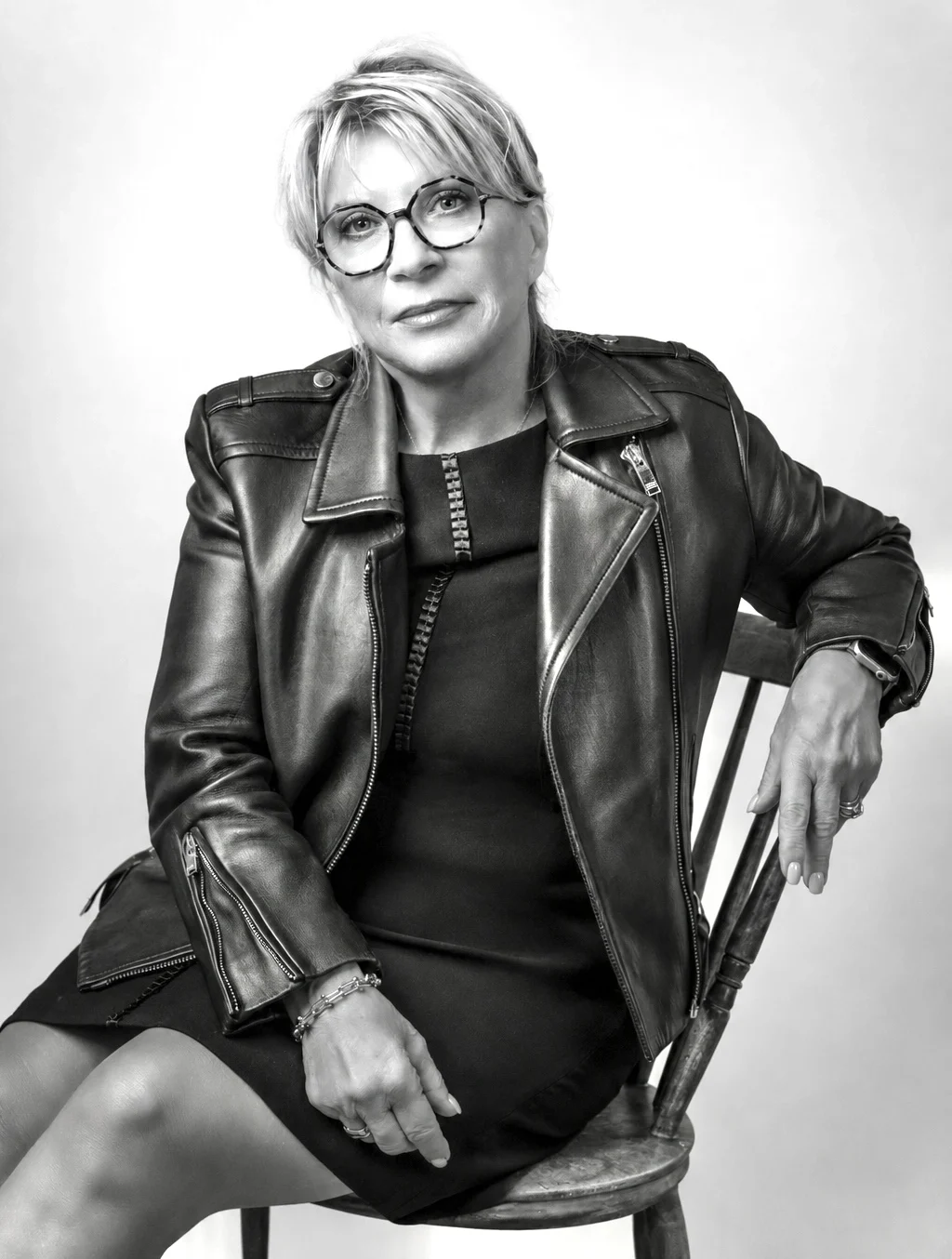 Portrait de Sylvie Pinet, fondatrice de Hawaii Uniformes Paris